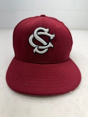 New Era USC Gamecocks University of South Carolina Wool Cap Hat Men’s Size 7 1/4